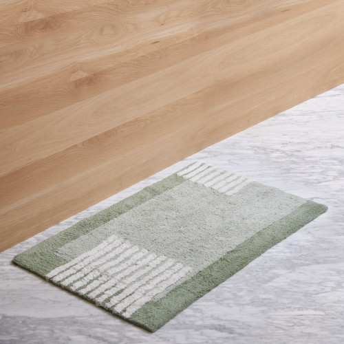 Vivi Tufted Bathmat - Green