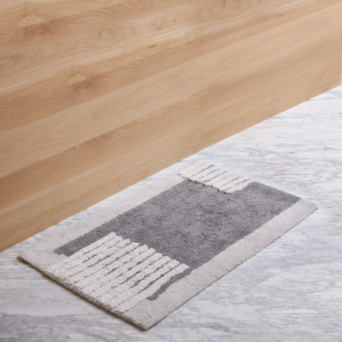 Vivi Tufted Bathmat - Grey