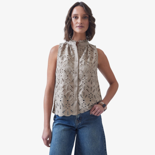 Marit Embroidered Top