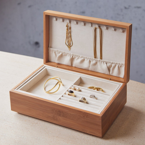 Bamboo Jewellery Box
