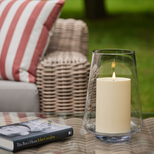 Outdoor LED Candle Ivory - Medium