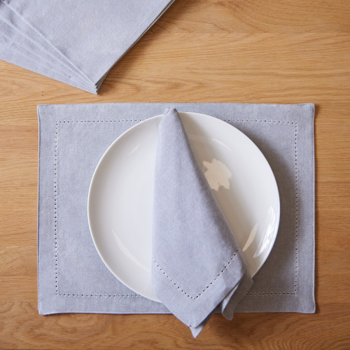 Sofia Grey Napkin - Set of 6
