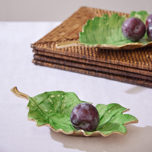 Lila Leaf Tray 