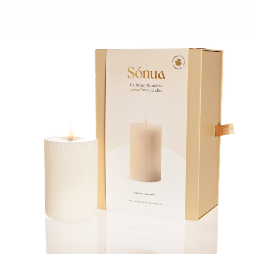 Scented LED Pillar Set 
