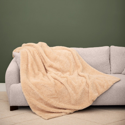 Natural Teddy Blanket