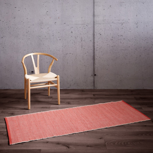 Assan Runner Rug – Terracotta 