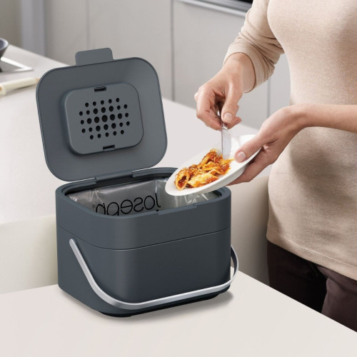 Joseph Joseph Food Waste Caddy - Grey