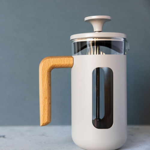 Pisa 3-Cup Cafetiere - Latte
