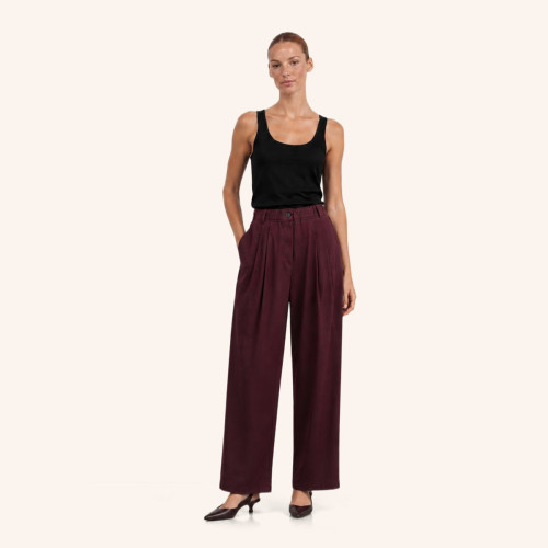 Mary Pleated Trouser