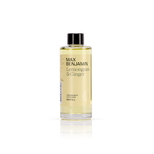 Irish-made luxury lemongrass & ginger 150ml diffuser refill.