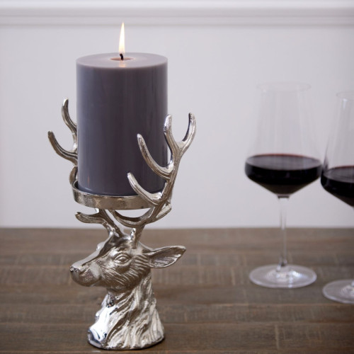 Picola Deer Pillar Candle Holder 