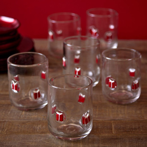 Christmas Glass - Set Of 6