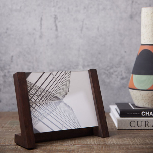 axel walnut photo frame 5x7