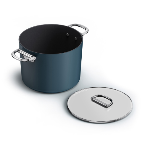 joseph joseph space folding handle ceramic non-stick stockpot