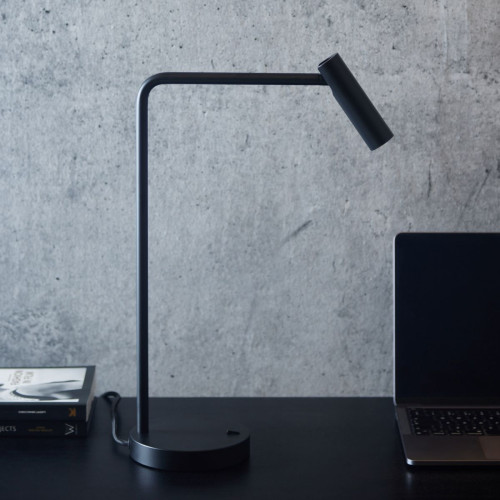 isla table lamp in black