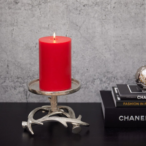 aspen tall pillar candle holder