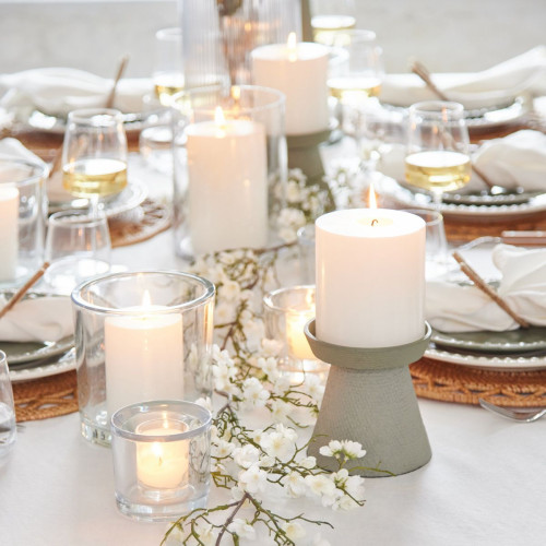 cream cherry blossom garland