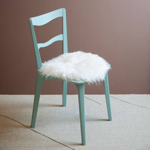 Sheepskin Seat Pad - Ivory