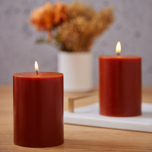 Bonfire Night Candle 7.5 X 10cm - Set of 2