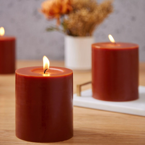 Bonfire Night Candle 10 X11 cm - Set of 2