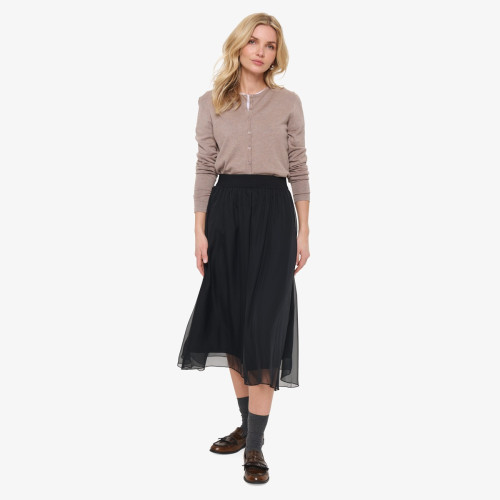 Coral Skirt - Black
