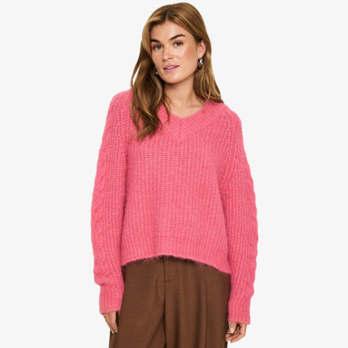 Manda Pullover - Vintage Rose Melange