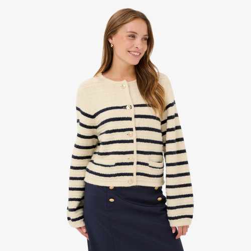 Olena Stripe Cardigan