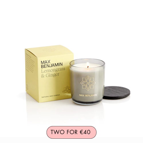 Max Benjamin Lemongrass & Ginger Luxury Candle