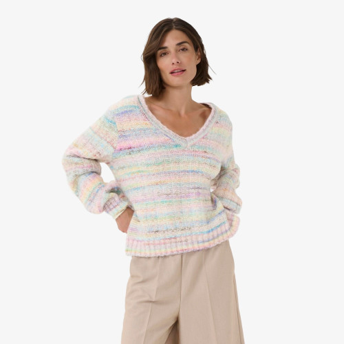 Bilo V-Neck Knit Sweater