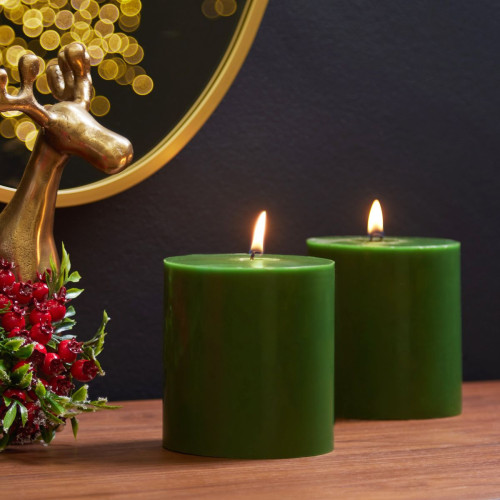 Green Ivy Candle Medium - Set of 2