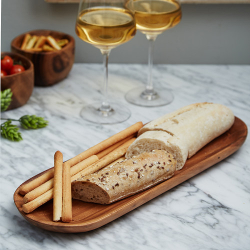 Acacia Wood Baguette Tray