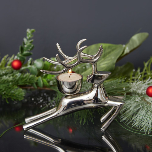 Blitzen Reindeer Tealight Holder