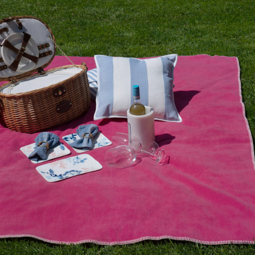 Berry Blossom Fleece Throw