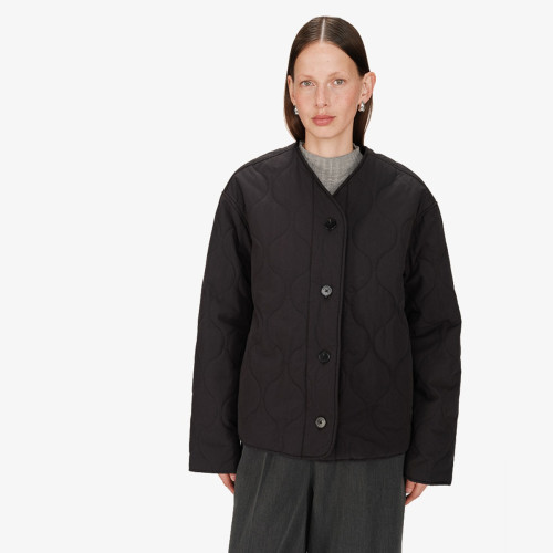 Shania Quilted Jacket - Black