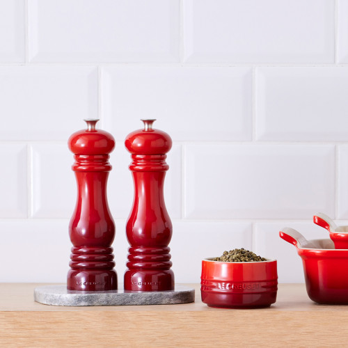 Le Creuset Salt & Pepper Mills - Cerise