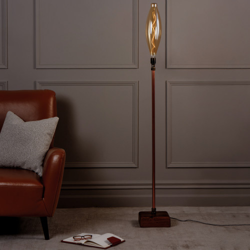 Sunday Floor Lamp - Ancient Oak 
