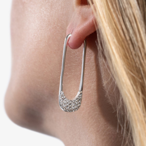 Crystal Hoop Earrings