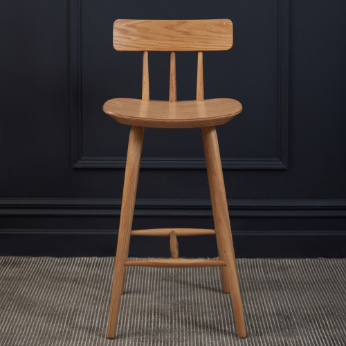 Hepburn Natural Ash Counter Stool