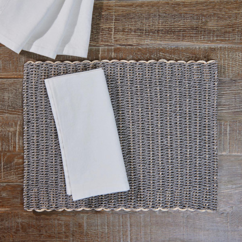 White Cotton Linen Napkin