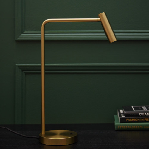 Isla Table Lamp In Brass