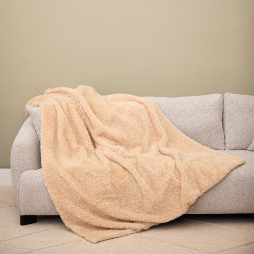 Natural Teddy Blanket