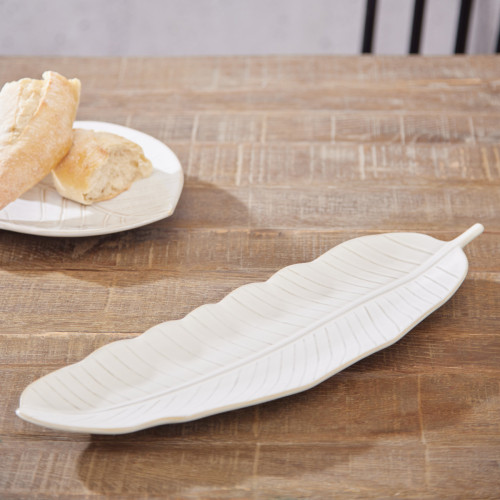 Leaf Platter 40 X 13Cm
