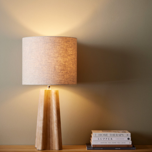 Navelli Wooden Table Lamp 