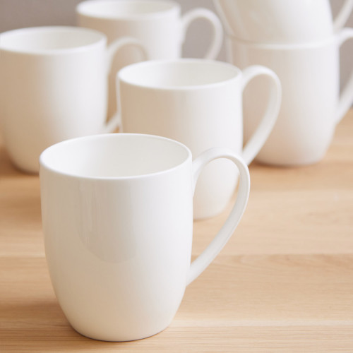 Lumina Fine Bone China Mug - Set Of 6