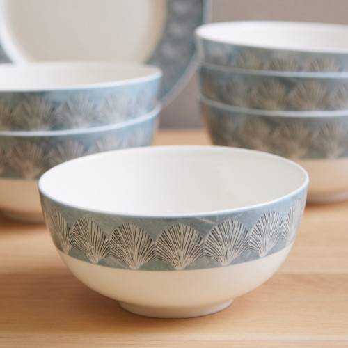 Farrah Fine Bone China Bowl in a set of 6 