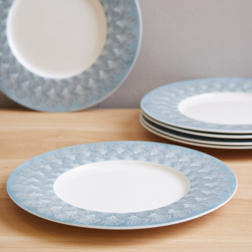 Farrah Fine Bone China Plate - Set of 6