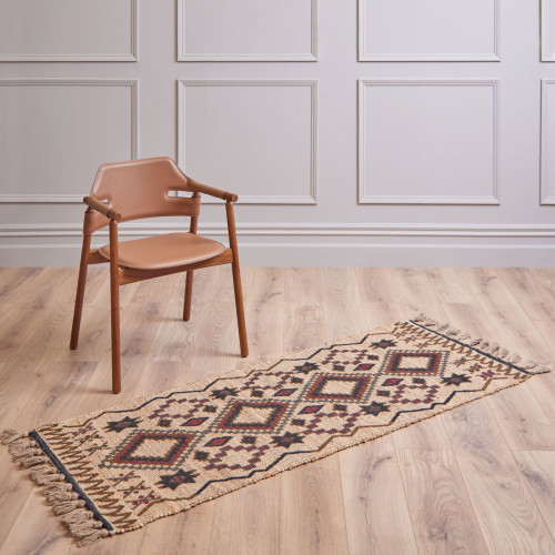 Saru Printed Jute Runner 