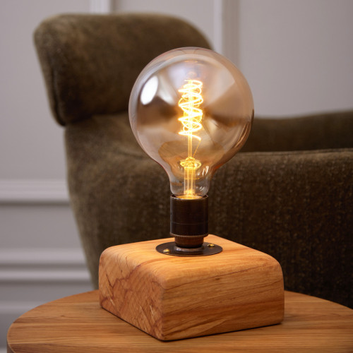 Dromod Table Lamp - Spalted Beech