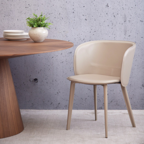 Agness Faux Leather Chair