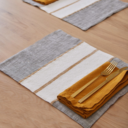 Ochre Weave Placemat - Set of 6